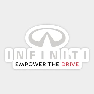 INFINITI Empower The Drive Sticker
